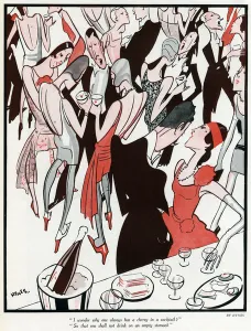 Alcohol Prints: 1920s cocktail party gossip
