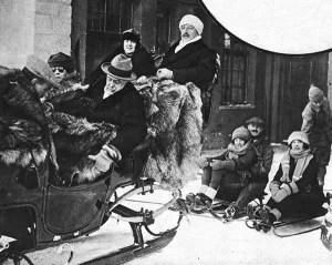 Selfridge Prints: 1920s Society in Winter- Mr Gordon Selfridge