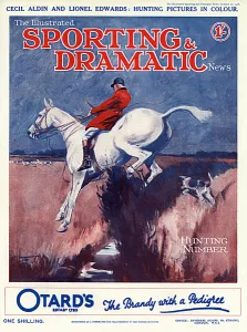 Hunt Prints: A 1928 cover of The Sporting and Dramatic News
