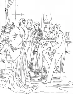 Socialising Prints: 1930s cocktail bar