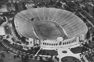 Olympics Prints: 1932 Los Angeles Olympic Stadium