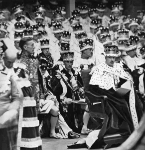 Coronet Prints: 1937 Coronation - A Sea of Coronets