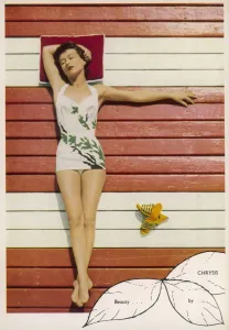 Travel Prints: 1950s sunbathing