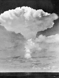 Hydrogen Prints: 1957 nuclear test: First hydrogen bomb test
