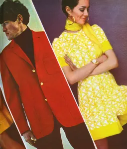 Culottes Prints: 1960s fashion in London Life magazine