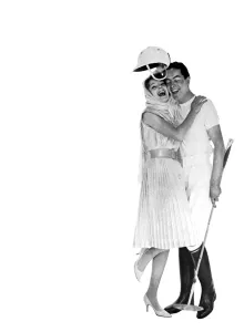 Ronald Prints: 1960s fashion, wearing Ronald Paterson for the polo