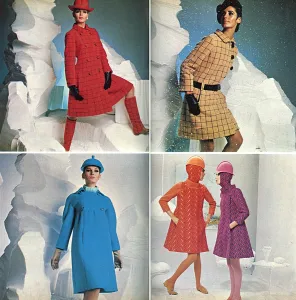 Parisian Prints: 1960s Parisian fashions