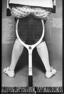 Raquet Prints: 1960s tennis fashion