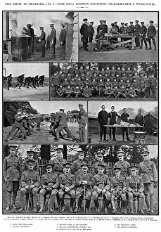 Woolwich Prints: 3 / 20th London Regiment (Blackheath & Woolwich) in training