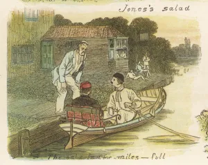 Boating Prints: 3 Men and a Boat