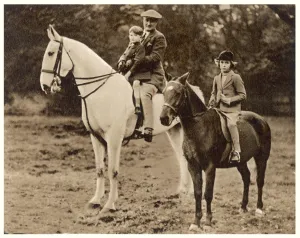 Cecil Prints: A. C. Critchley and his children