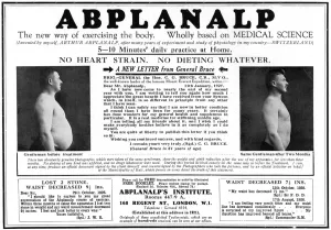 2012 Prints: Abplanalp exercise regime advertisement