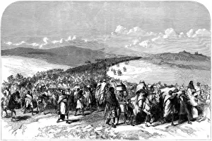 13th Prints: Abyssinian Expedition: The Exodus of Theodores Broken Army