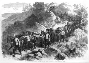 Armed Prints: Abyssinian expedition - Return of Army from Magdala