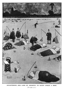Civilian Prints: Accustoming our Lads by Degrees to Sleep Under a Roof