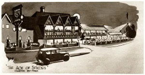 Advertisements Prints: The Ace of Spades road house