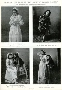 Dorothy Prints: Actors performing in The Land of Hearts Desire