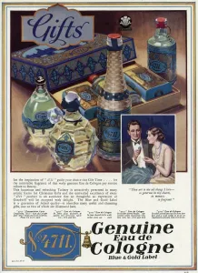 Toiletries Prints: Advert for 4711 Eau de Cologne 1931