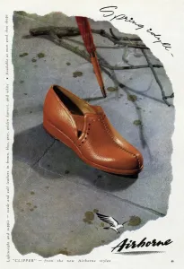 1949 Prints: Advert for Airborne womens footwear 1949