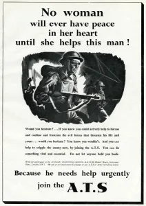Poster Prints: Advert for the Auxiliary Territorial Service 1941