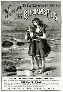 Swim Prints: Advert for Beechams Pills 1887
