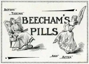 Approach Prints: Advert for Beechams Pills 1900