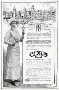 Twenties Prints: Advert for Benger's Infant Food 1921