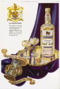 Appointment Prints: ADVERT / BOOTHs GIN 1935