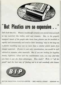 Ground Breaking Prints: Advert for British Industrial Plastic Limited 1942