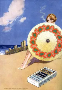 Tobacco Prints: Advert / Capstan Cigs 1930