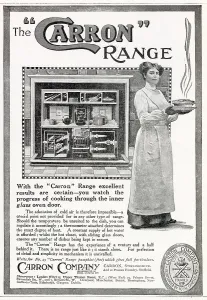 Standing Prints: Advert for Carron Company - Cooker Range 1911