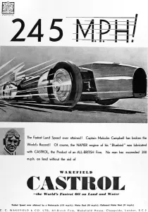 Napier Prints: Advertisment for Castrol oil