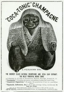 Gift Prints: Advert for Coca-tonic, Champagne - nerve tonic 1897
