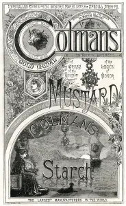 Mark Prints: Advert for Colmans Mustard 1880