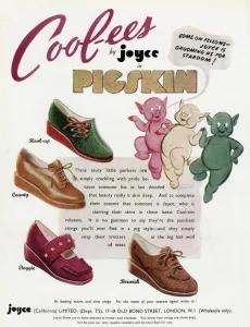 Joyce Prints: Advert for Cool-ees by Joyce California shoes 1941