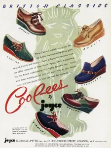 Joyce Prints: Advert for Cool-ees by Joyce California shoes 1941