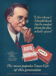 Gift Prints: Advertisement for Craven A in the Sketch
