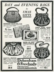Gift Prints: Advert for Debenham & Freebody womens pyjamas 1927