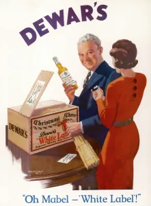 Dewars Prints: Advert for Dewars Whisky