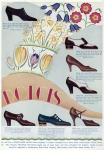 Heel Prints: Advert for Dolcis shoes 1936