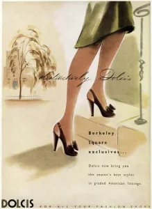1947 Prints: Advert for Dolcis shoes 1947