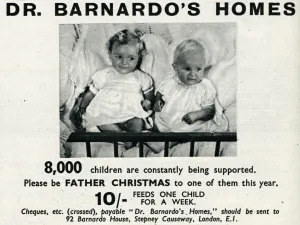 : Advert for Dr. Barnardos homes 1944