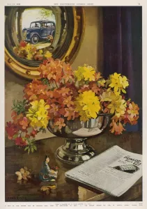 Morris Prints: Advert for Dunlop