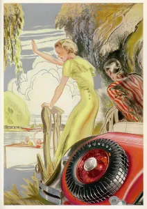 Tyres Prints: Advert / Dunlop Tyres 1934