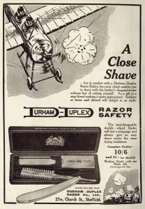Close Prints: Advert for Durham Duplex Safety Razor 1914