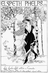 Elspeth Prints: Advertisement for Elspeth Phelps, 1920s fashion
