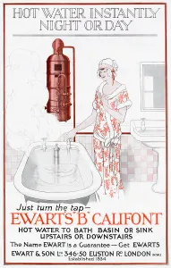 1920s Prints: Advert for Ewart's B Califont 1925