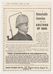 C Ulture Prints: Advert / Hair Growth Cap