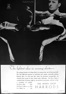 Department Prints: Advertisement for Harrods Department Store, 1936