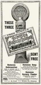 Soap Prints: Advert for Homocea 1897